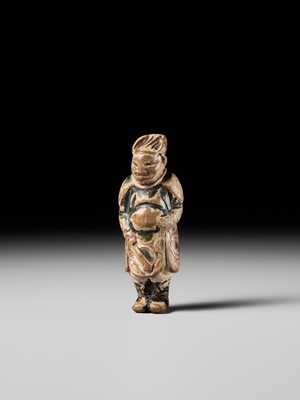 A SAISHIKI NETSUKE OF SHOKI