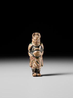 A SAISHIKI NETSUKE OF SHOKI