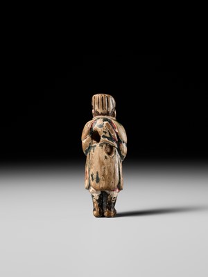 A SAISHIKI NETSUKE OF SHOKI