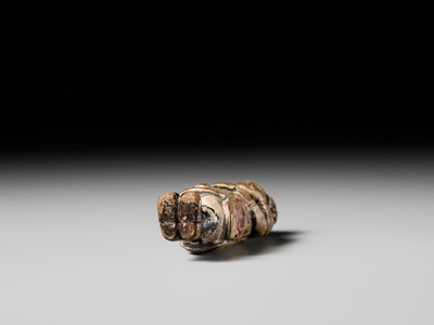 A SAISHIKI NETSUKE OF SHOKI
