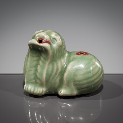 Lot 602 - A ‘BUDDHIST LION’ WATER DROPPER, GORYEO DYNASTY