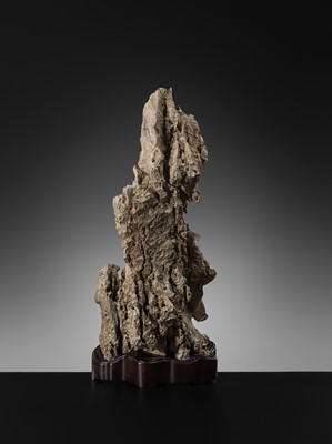 Lot 416 - A YING SCHOLAR’S ROCK, CHINA, CIRCA 17TH-18TH CENTURY