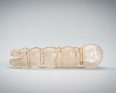 Lot 1187 - A ROCK CRYSTAL FRAGMENT, 1ST - 4TH CENTURY