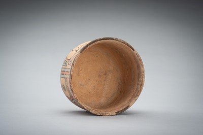 Lot 1256 - A MEHRGARH CERAMIC ‘IBEX AND LION’ BOWL, C. 3000 - 2500 BC