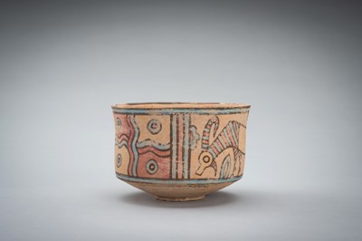 Lot 1256 - A MEHRGARH CERAMIC ‘IBEX AND LION’ BOWL, C. 3000 - 2500 BC