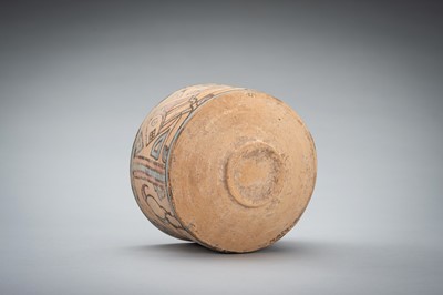 Lot 1256 - A MEHRGARH CERAMIC ‘IBEX AND LION’ BOWL, C. 3000 - 2500 BC