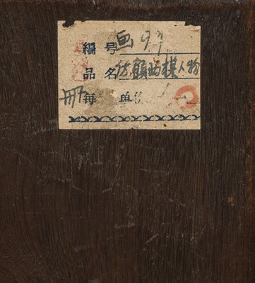 Lot 506 - AN ALBUM WITH 7 “SCHOLARS” PAINTINGS BY GU LUO (1763-1837), DATED 1837