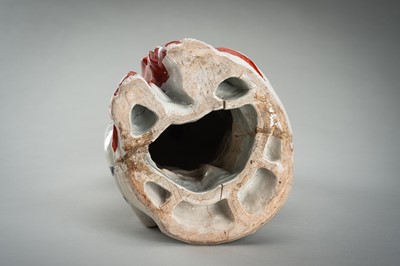 Lot 195 - AN IMARI PORCELAIN FIGURE OF A BIJIN