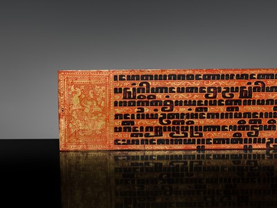 Lot 149 - A LARGE BURMESE KAMMAVACA BOOK, MANDALAY PERIOD