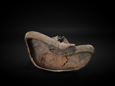 Lot 130 - A LARGE NEPALESE-STYLE BRONZE FIGURE OF A BODHISATTVA