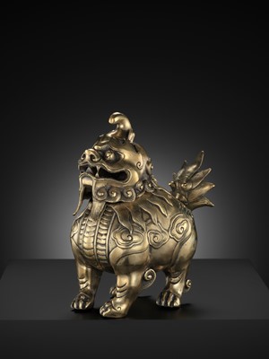 Lot 82 - A POWERFUL ‘LUDUAN’ BRONZE CENSER, XUANDE MARK, EARLY QING DYNASTY