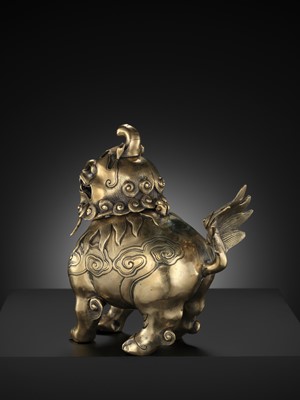 Lot 82 - A POWERFUL ‘LUDUAN’ BRONZE CENSER, XUANDE MARK, EARLY QING DYNASTY