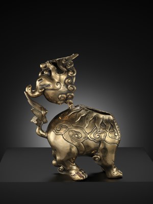 Lot 82 - A POWERFUL ‘LUDUAN’ BRONZE CENSER, XUANDE MARK, EARLY QING DYNASTY