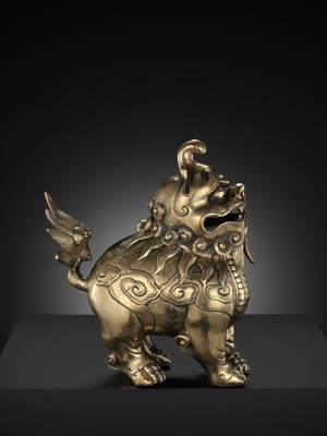 Lot 82 - A POWERFUL ‘LUDUAN’ BRONZE CENSER, XUANDE MARK, EARLY QING DYNASTY