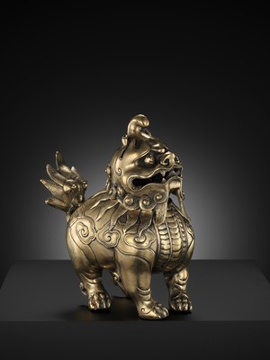 Lot 82 - A POWERFUL ‘LUDUAN’ BRONZE CENSER, XUANDE MARK, EARLY QING DYNASTY