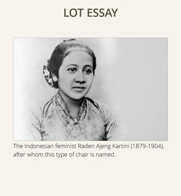 Lot 155 - A PAIR OF RED-LACQUERED WOOD AND RATTAN KARTINI STOOLS