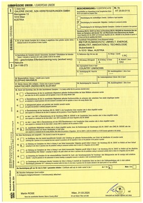 Lot 157 - A GROUP OF THREE MINIATURE IVORY FIGURES OF BUDDHA SHAKYAMUNI, 19TH CENTURY