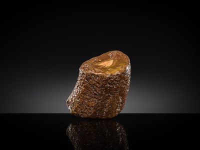 Lot 133 - AN AGATE SCHOLAR’S ROCK, 19TH TO EARLY 20TH CENTURY