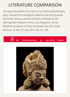 Lot 241 - A UNIQUE SILVER CROWN WITH GOLD ORNAMENTS, ANCIENT KINGDOMS OF CHAM