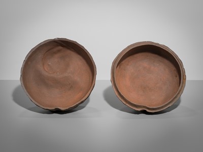 Lot 176 - A STONEWARE BOX AND COVER IN THE FORM OF A TIGER