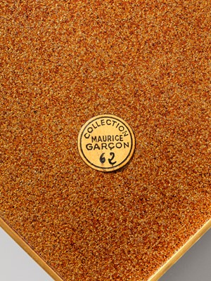 Lot 111 - A FINE ‘DEER AND MAPLE’ LACQUER KOBAKO (SMALL BOX) AND COVER