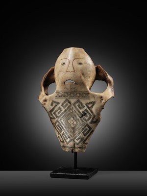 Lot 672 - A CEREMONIAL SKULL MASK, ATONI PEOPLE, WEST TIMOR
