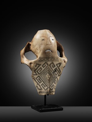 Lot 672 - A CEREMONIAL SKULL MASK, ATONI PEOPLE, WEST TIMOR