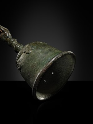 Lot 650 - A BRONZE BELL, BAN CHIANG CULTURE, THAILAND, 1500 BC–300 AD