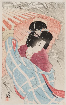 Lot 284 - ITO SHINSUI: SNOWSTORM (FUBUKI)