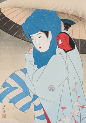 Lot 285 - ITO SHINSUI: BLUE HOOD