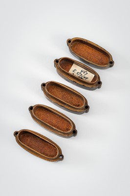 Lot 244 - A FOUR-CASE LACQUER INRO DEPICTING TWO SAMURAI