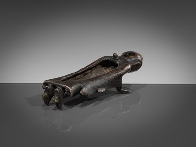 Lot 604 - A RARE BRONZE FIGURE OF BUDDHA, UNIFIED SILLA DYNASTY