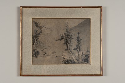 Lot 733 - A FINE LANDSCAPE PAINTING, QING DYNASTY