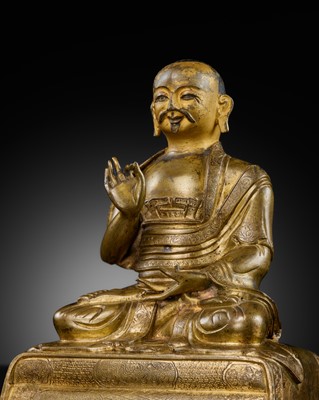 Lot 10 - THE FIFTH DALAI LAMA, NGAWANG LOBSANG GYATSO, TIBET, 17TH-18TH CENTURY