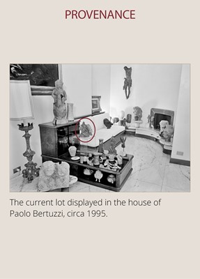 Lot 1107 - A BRONZE FIGURE OF GANESHA, c. 14th CENTURY