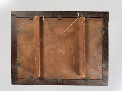 Lot 172 - GOTO KOYU: A MASTERFUL AND LARGE WOOD PANEL DEPICTING TURTLES