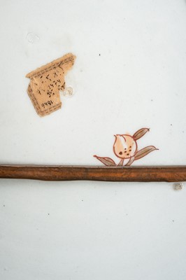 Lot 192 - A LARGE IMARI PORCELAIN LOBBED PLATE