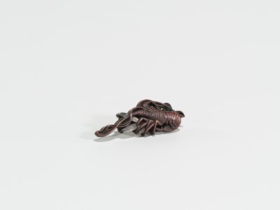 Lot 648 - NOBUTOSHI: A MIXED METAL OBIDOME WITH AN ISE-EBI