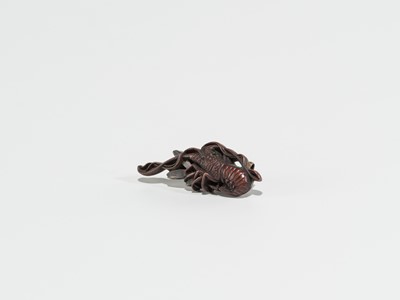 Lot 648 - NOBUTOSHI: A MIXED METAL OBIDOME WITH AN ISE-EBI