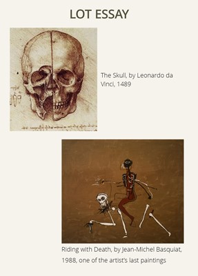 Lot 278 - A COPPER REPOUSSÉ ‘CHITIPATI’ MASK, TIBET, 18TH-19TH CENTURY