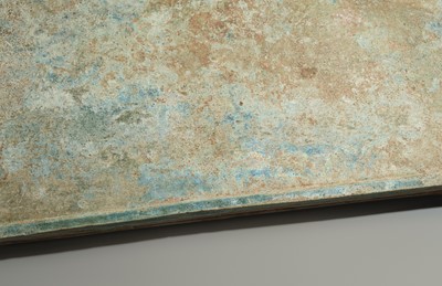 Lot 230 - AN EXCEEDINGLY RARE POTTERY GROUP OF FOREIGN LIUBO PLAYERS, EASTERN HAN DYNASTY