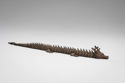 Lot 49 - A BRONZE JIZAI OKIMONO OF A DRAGON