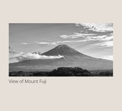 Lot 12 - HIDEAKI: AN ICONIC AND LARGE BRONZE OKIMONO OF MOUNT FUJI