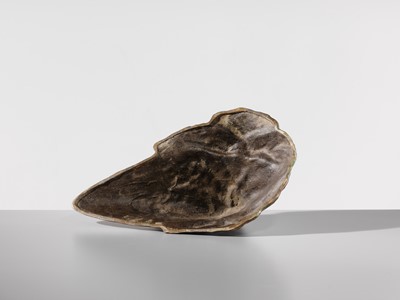 Lot 12 - HIDEAKI: AN ICONIC AND LARGE BRONZE OKIMONO OF MOUNT FUJI