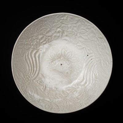 Lot 233 - A DING-TYPE ‘LOTUS AND PHOENIX’ BOWL, SOUTHERN SONG DYNASTY