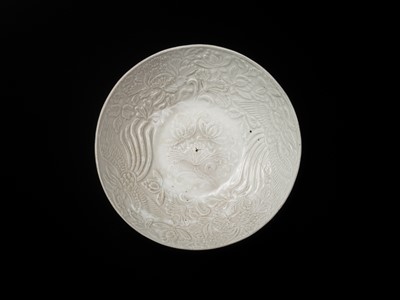 Lot 233 - A DING-TYPE ‘LOTUS AND PHOENIX’ BOWL, SOUTHERN SONG DYNASTY