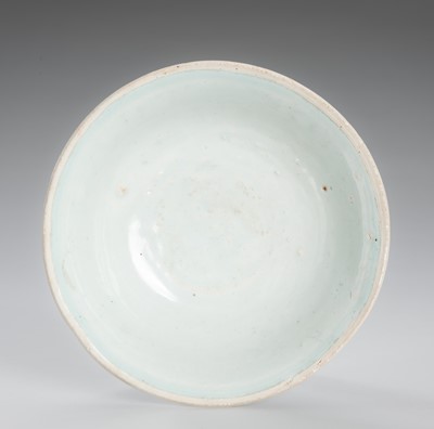 Lot 1086 - A QINGBAI GLAZED PORCELAIN BOWL, SONG DYNASTY