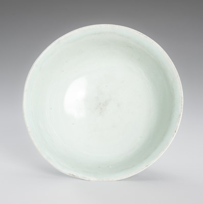 Lot 1087 - A QINGBAI GLAZED PORCELAIN BOWL, SONG DYNASTY