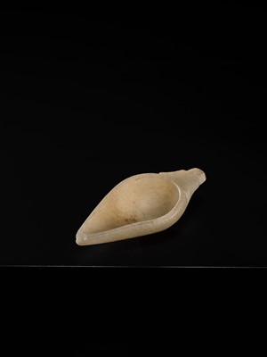 Lot 29 - A ‘LOTUS BUD’ COSMETIC SPOON, NEW KINGDOM, 1550-1060 BC