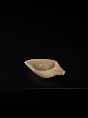 Lot 29 - A ‘LOTUS BUD’ COSMETIC SPOON, NEW KINGDOM, 1550-1060 BC